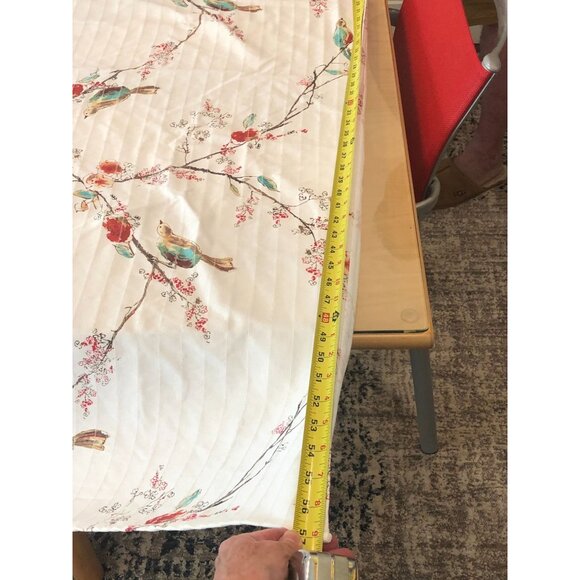 Lenox Chirp Print Spill Proof Oblong Tablecloth. 97 x 57 inches - Picture 8 of 8